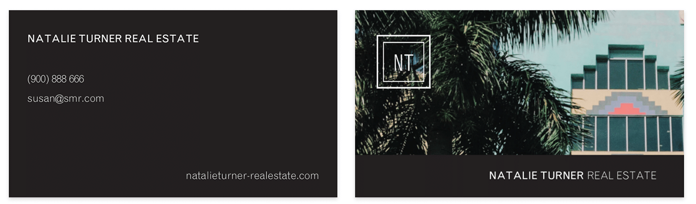 moo.com real estate business cards templates