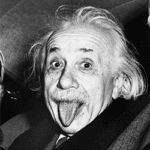 Albert Einstein headshot